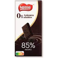 NESTLE CHOCOLAT SANS SUCRE 85% 125G